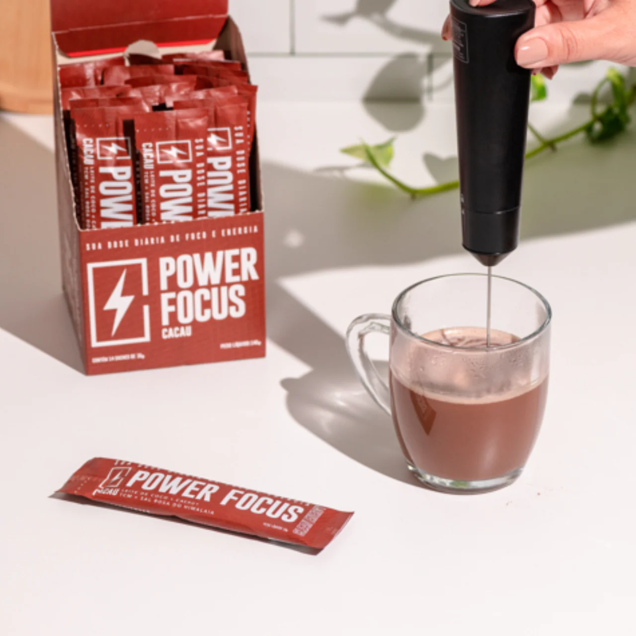Power Focus Cacau Display 140g - 14 sachês - Image 4
